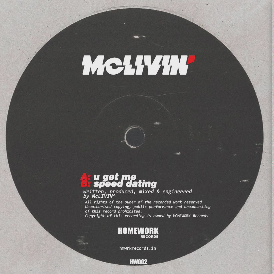 McLIVIN' - u get me/ speed dating