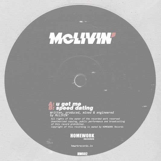 McLIVIN - u get me, speed dating (Pre-order Exclusive)